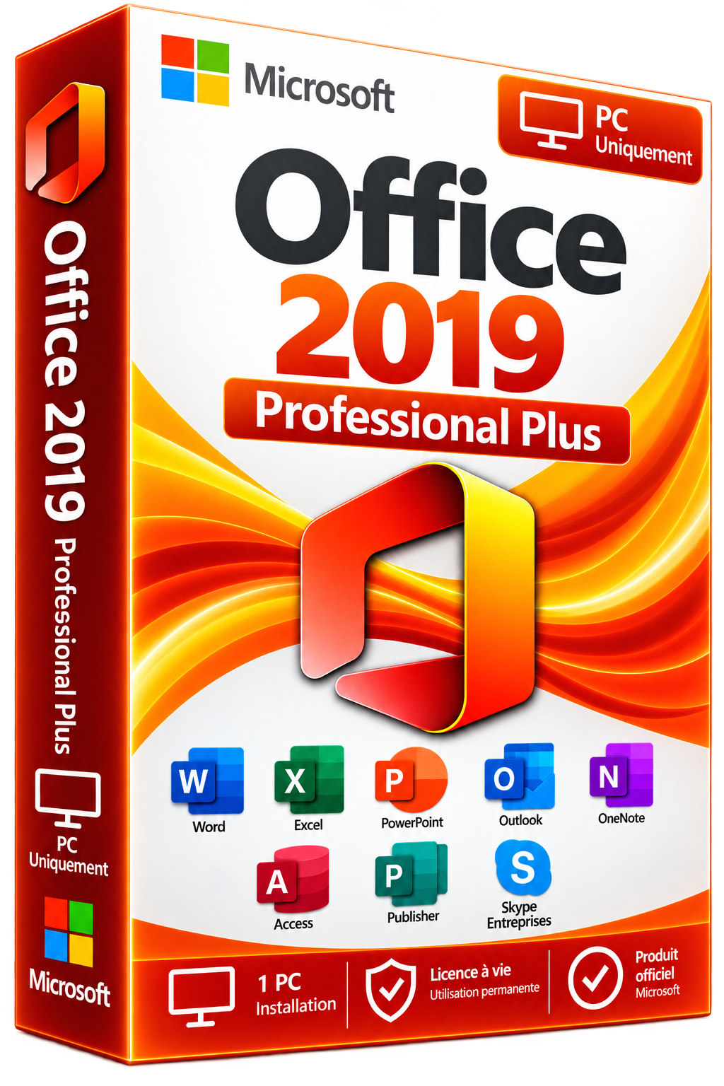 Microsoft Office 2019 Professional Plus License - Official Lifetime Key