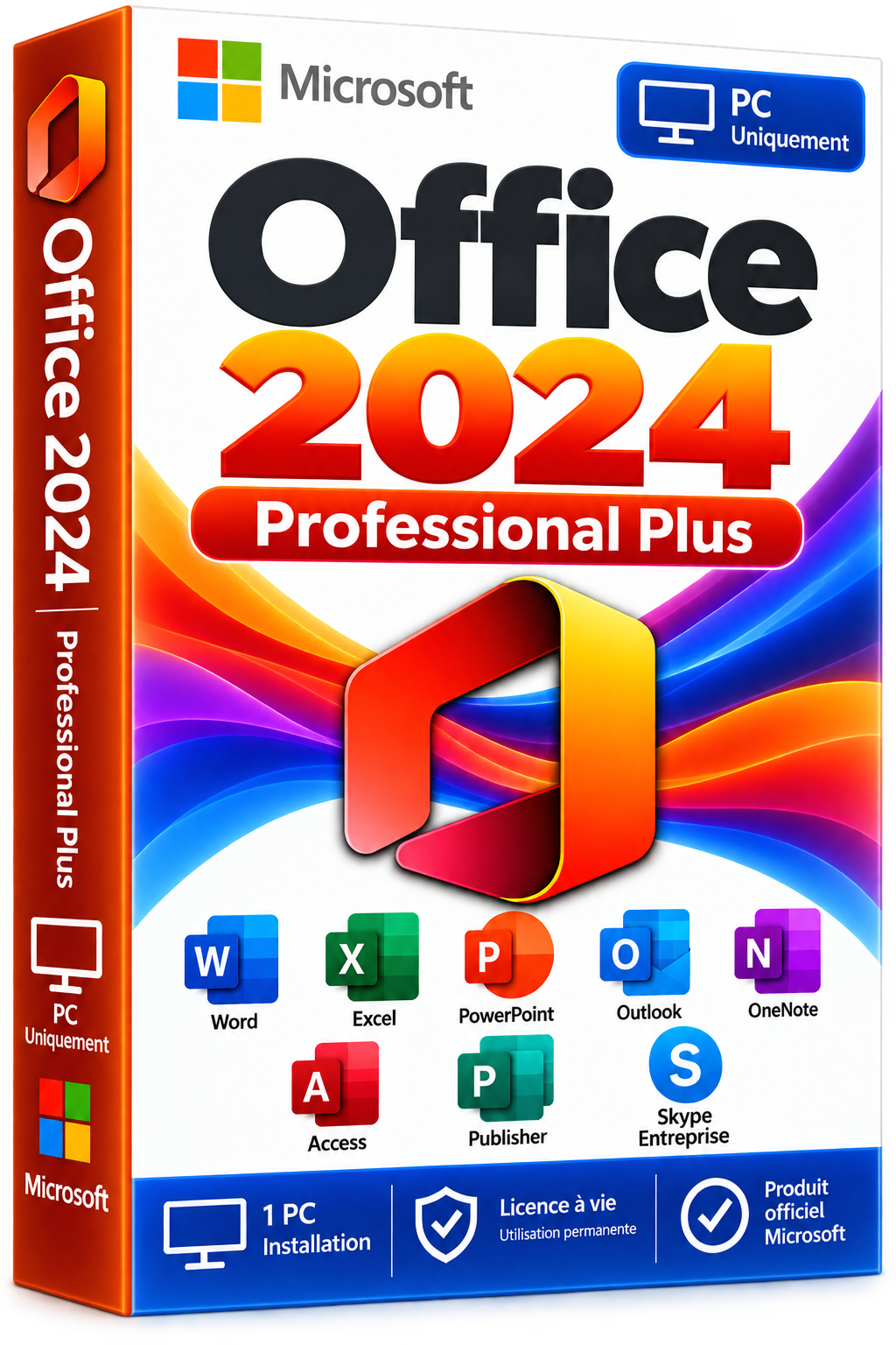 Microsoft Office 2024 Professional Plus PC License — Official Lifetime Key